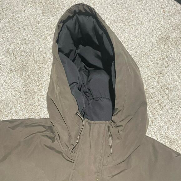 Dockers Men's Arctic Heavyweight Water Resistant Fern Brown Parka Jacket, Size M - Picture 6 of 9